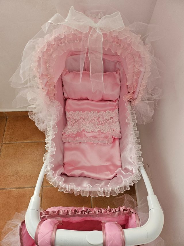 Macchina bambola rosa - Culla per bambini
