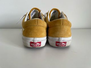 Vans Old Skool Pig Suede Amarilla