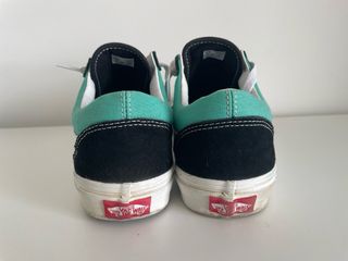 Vans Old Skool - Negro & Turquesa