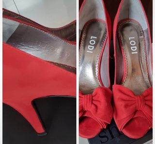 Zapatos de tacon Lodi rojos 37