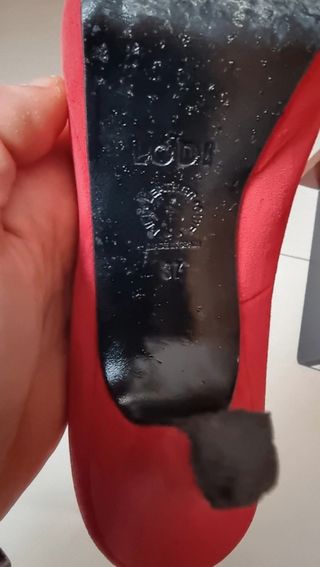 Zapatos de tacon Lodi rojos 37