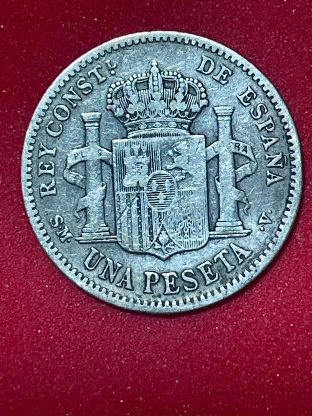 1 Peseta Alfonso XIII 1905