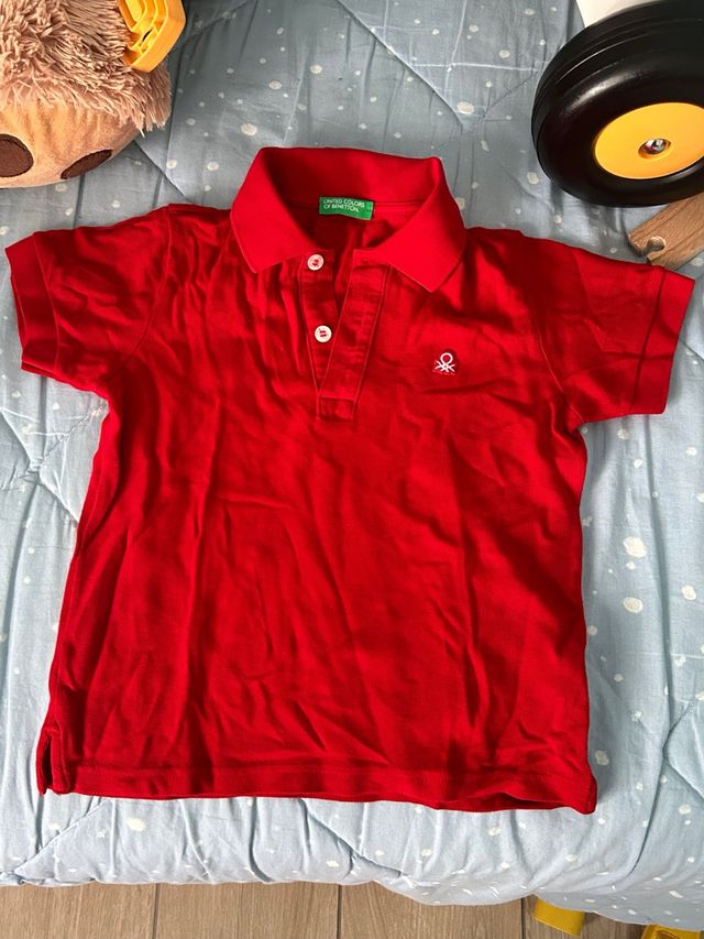 Polo United Colors of Benetton rossa