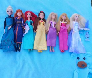7 Princesas Disney - Muñecas 