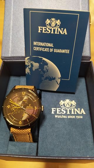 Festina Reloj Hombre Marrón