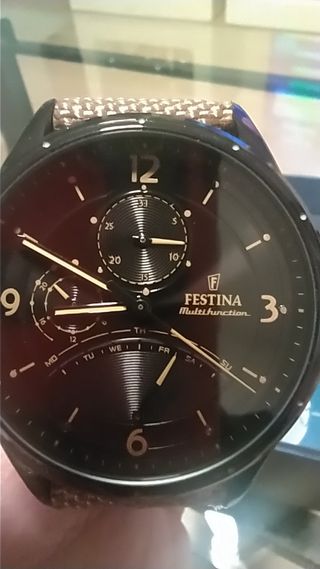 Festina Reloj Hombre Marrón