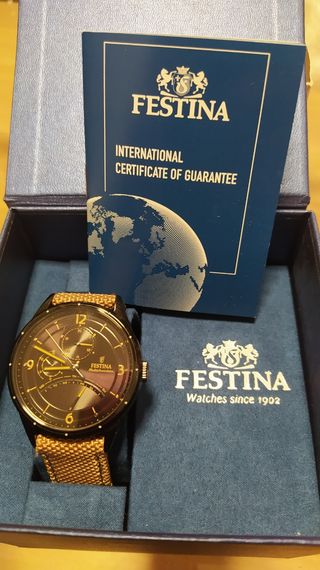 Festina Reloj Hombre Marrón