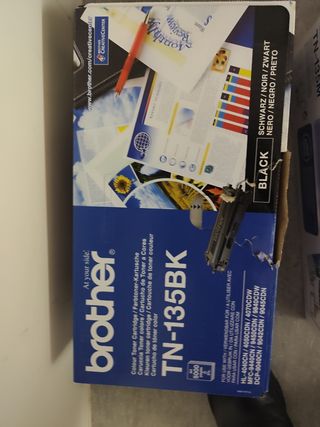 Cartuchos Brother TN-135BK y TN-135M