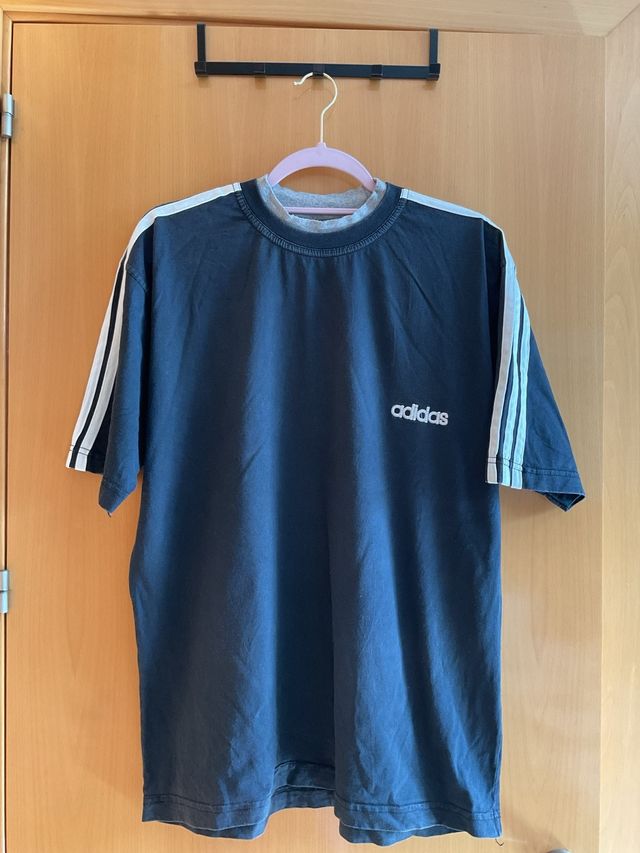 Camiseta Adidas azul vintage