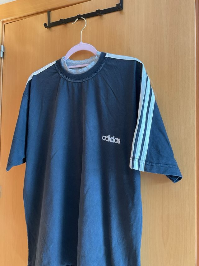 Camiseta Adidas azul vintage