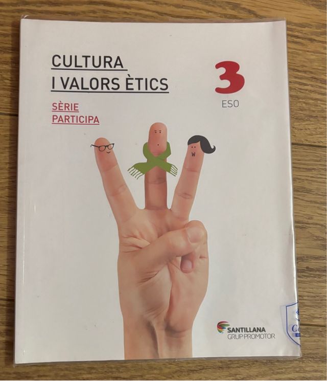 CULTURA I VALORS ETICS SERIE PARTICIPA 3 ESO