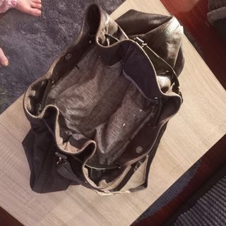 Bolso grande de viaje marrón Calvin Klein