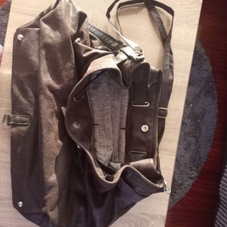 Bolso grande de viaje marrón Calvin Klein