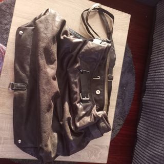 Bolso grande de viaje marrón Calvin Klein