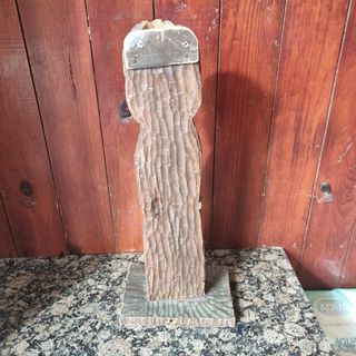 Talla de madera antigua  Santo