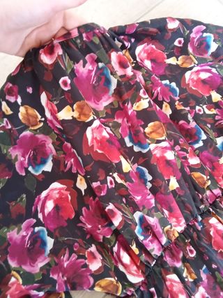 Vestito floreale taglia unica