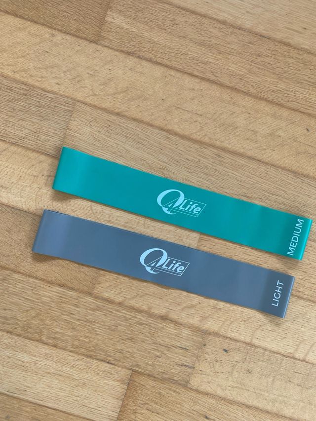 Fasce elastiche QLife - Light & Medium