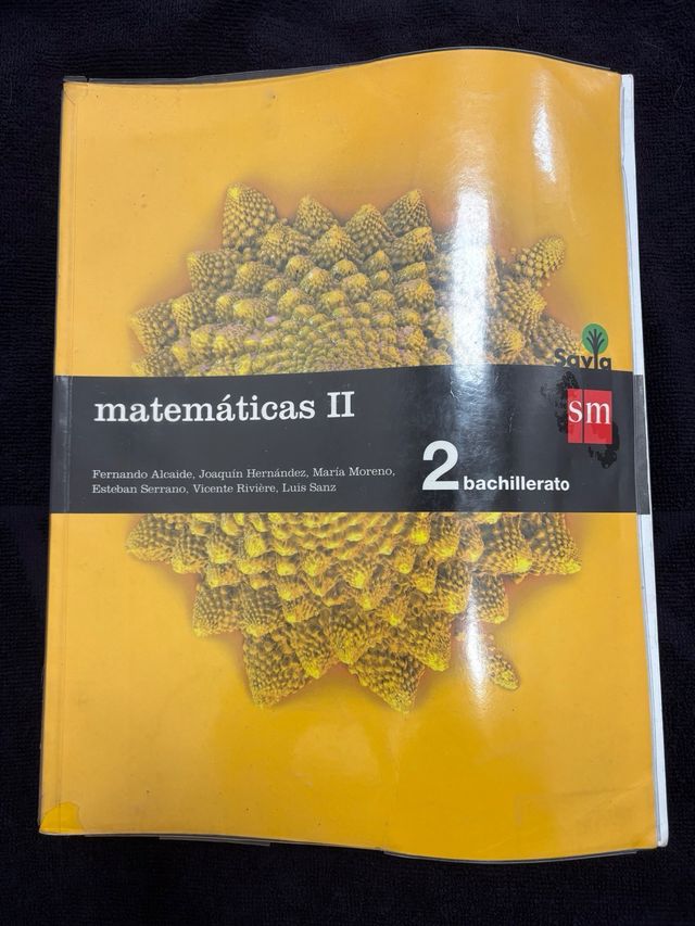 Libros de 2 de bachillerato