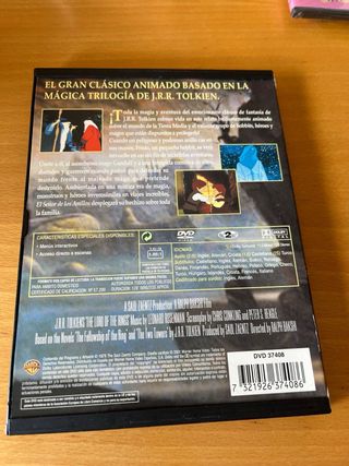 El Señor de los Anillos - DVD