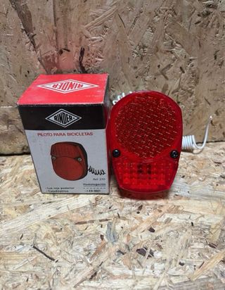 Piloto trasero bici Rinder 270 blanco rojo