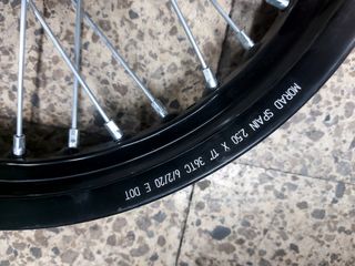 Llantas Supermotard 17" - 2 unid.