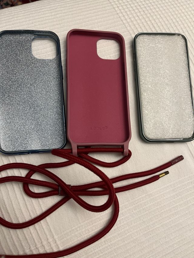 Custodie iPhone 13 glitter & silicone