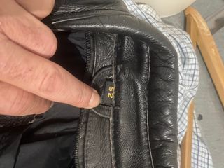 Chaqueta Levior vintage moto cuero t52