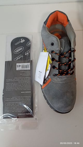 PAREDES zapato seguridad trabajo Rubidio gris