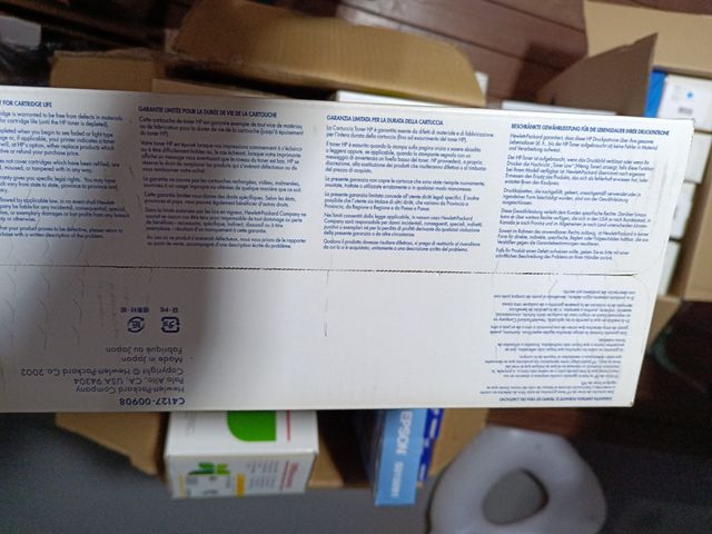 HP LaserJet 27X C4127X tóner