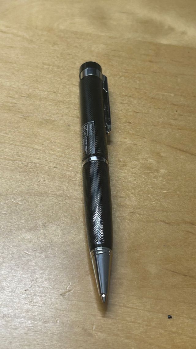 2 x BOLÍGRAFOS ESPÍA 1080P ALTA CALIDAD 32GB