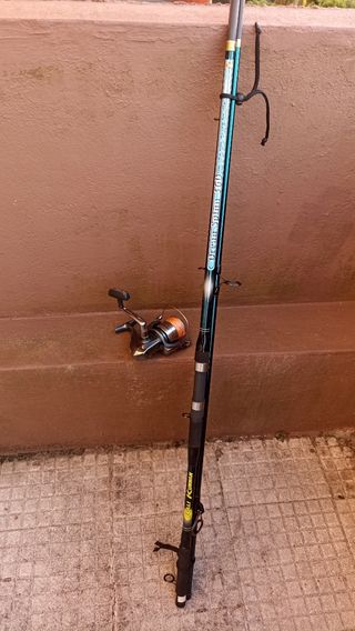 Caña Kali Kunnan y carrete Shimano 