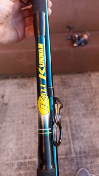 Caña Kali Kunnan y carrete Shimano 