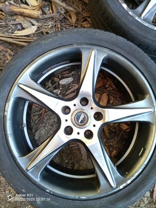 4 Llantas 17" con neumáticos