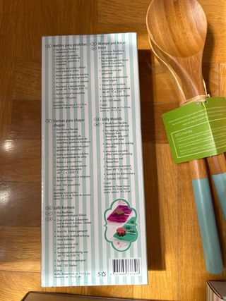 Lote Utensilios cocina: cucharas, tenedores, molde