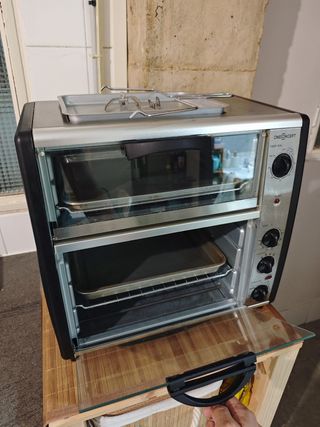 Horno eléctrico doble OneConcept