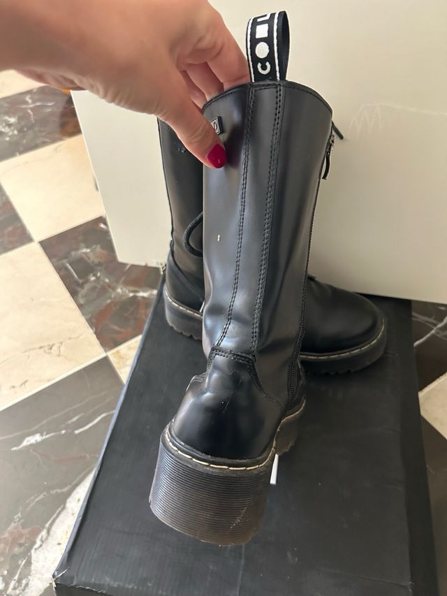 Botas negras plataforma