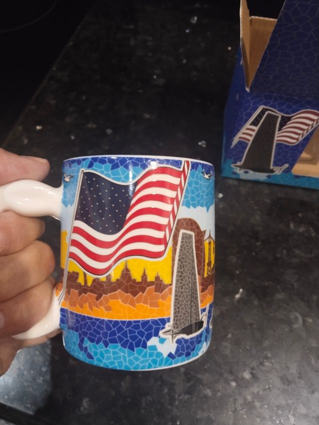 Jarra copa del mundo de vela.