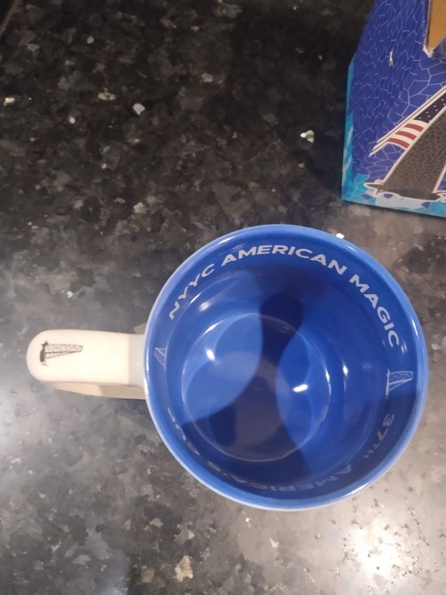 Jarra copa del mundo de vela.