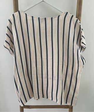 Blusón rayas October Woman - Talle XL