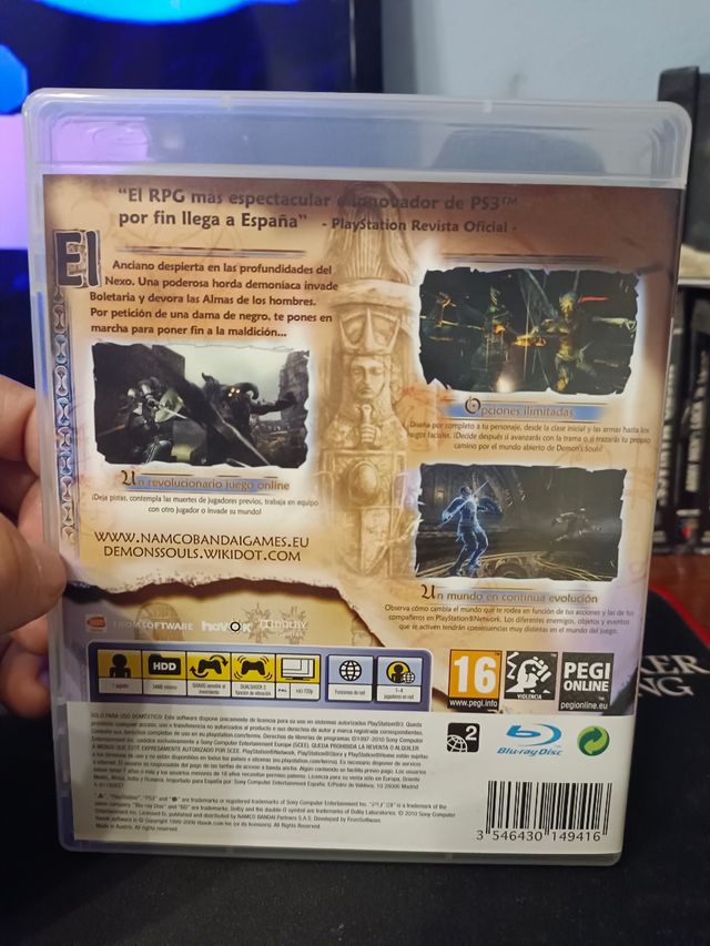 Demon's Souls PS3 PAL España