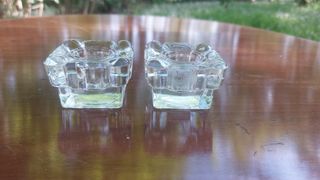 2 lampadari vintage in cristallo