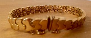 Pulsera Bañada en oro - Elegante