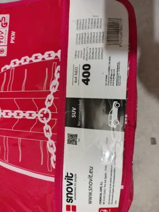 Cadenas nieve 4x4 Snovit NEO 400