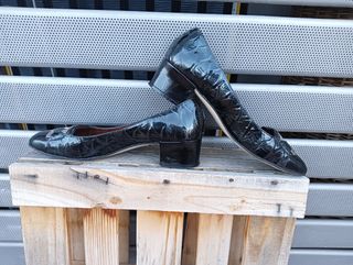 Zapatos Gredos negros vintage