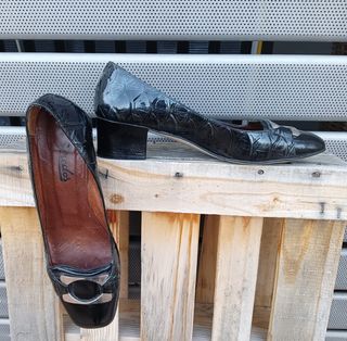 Zapatos Gredos negros vintage