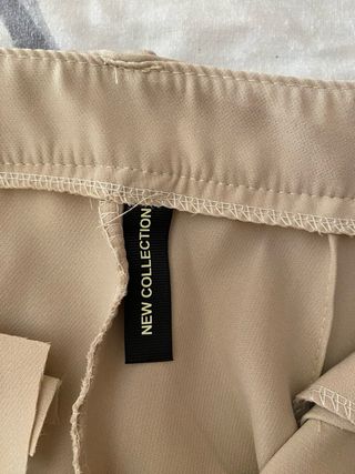 Pantalón beige mujer talla s