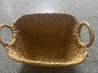 Cesta mimbre beige - Almacenaje