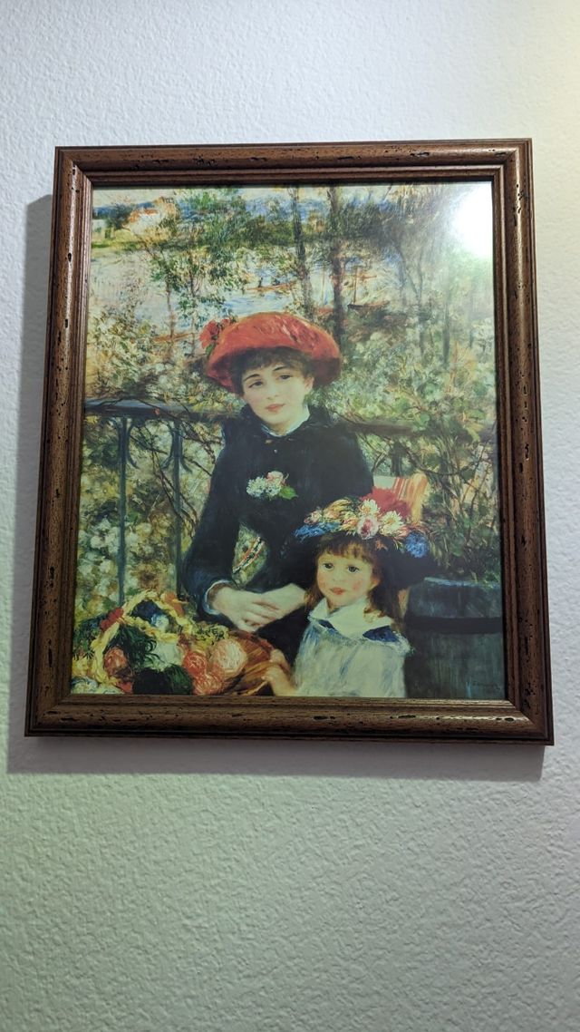 Cuadro Monet - Madre e Hija