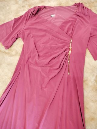 Vestido fiesta morado