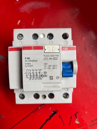 Interruptor Diferencial ABB F364 25A